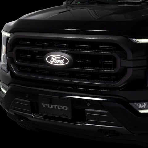 Putco 23-24 Ford Super Duty Front Luminix Ford Led Grille Emblems