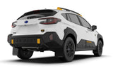 Rally Armor 24-25 Subaru Crosstrek (Wilderness Only) Black UR Mud Flap W/White Logo No Drilling Req