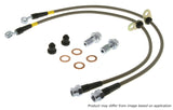 StopTech 02-12 Toyota Camry Coupe/Sedan / 04-08 Solara Front Stainless Steel Brake Lines