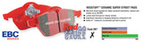 EBC 99-02 Toyota MR2 1.8 Redstuff Rear Brake Pads