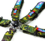 NRG 5PT 3in. Seat Belt Harness / Cam Lock - Blue