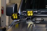 DV8 Offroad 3in Elite Series LED Amber Pod Light