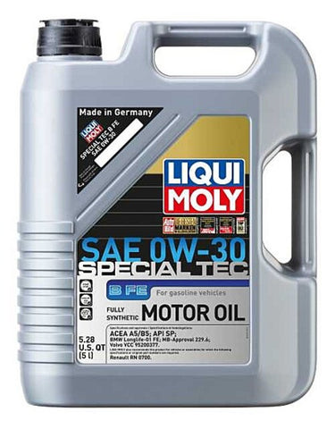 LIQUI MOLY 5L Special Tec B FE Motor Oil SAE 0W30