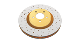 DBA 2009-2013 Cadillac CTS-V V Series Front Slotted T3 4000 Series Uni-Directional Rotor w/Black Hub