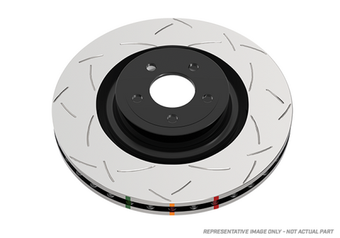 DBA 05-12 Corvette C6 w/Z51 pkg Rear Slotted 4000 Series Rotor