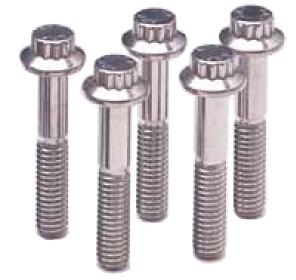 ARP M10 x 1.25 x 60mm 12pt SS Bolts (5/pkg)