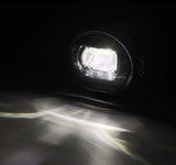 AlphaRex 02-08 Dodge Ram 1500/03-09 Ram 2500/3500 DoubleTap Dual Color LED Proj Fog Lights - Wt/Ambr