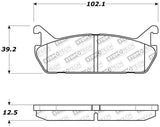 StopTech Performance 90-93 Mazda Miata Rear Brake Pads D525