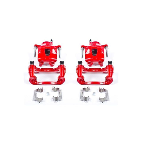 Power Stop 05-10 Scion tC Front Red Calipers w/Brackets - Pair