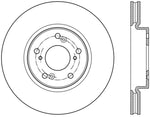 StopTech Slotted & Drilled Sport Brake Rotor Front Right 13 Honda Accord Sport