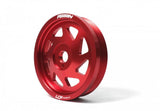 PERRIN 15-18 Subaru WRX / 13-20 BRZ / 14-18 FXT / 13-16 Crosstrek Lightened Crank Pulley - Red