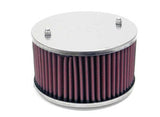 K&N Universal Custom Air Filter - Round 1.625in Flange / 1.625in ID / 2.75in Overall Height