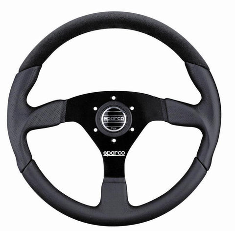 Sparco Steering Wheel L505 Lap 5 Blk/Blk/Blk