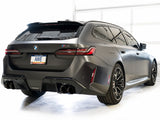AWE Tuning BMW G90/G99 M5 Track Edition Cat-Back Exhaust - Diamond Black Tips