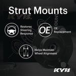 KYB 20-23 Buick Encore GX / 21-23 Chevrolet Trailblazer Strut Mount Kit - Rear Upper
