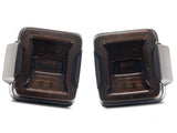 Raxiom 18-26 Jeep Wrangler JL LED Tail Lights- Red Housing- Smoked Lens