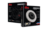 DBA 93-98 Toyota Supra (Non-Turbo Model 2JZGE) Rear Cross Drilled/Slotted 4000 XS Series Rotor