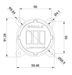 Oracle 60mm 15W Fog Beam LED Emitter SEE WARRANTY