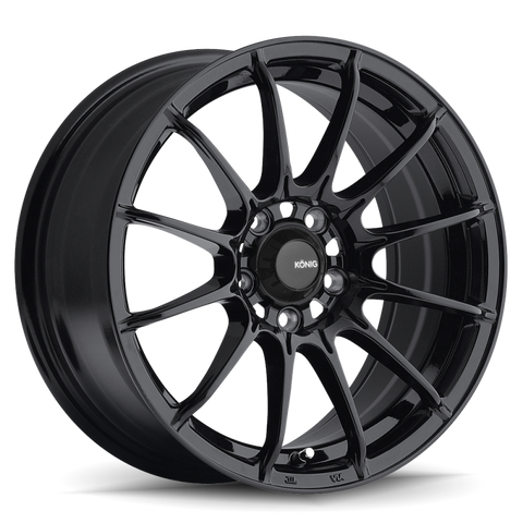 Konig Dial In 15x8 4x100 ET25 Gloss Black