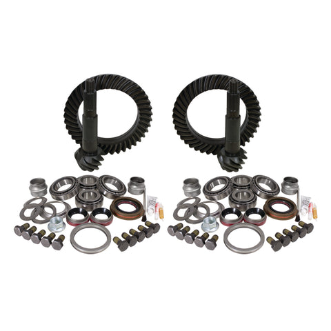 USA Standard Gear & Install Kit for Jeep JK Rubicon w/D44 Front & Rear in a 4.56 Ratio