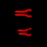 AlphaRex 21-23 Ford F-150 LUXX LED Taillights - Alpha-Black w/ BLIS