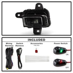 Spyder 23-25 GMC Sierra 1500 OEM Style LED Fog Light w/ Switch - Clear (FL-GS2023-LED-C)