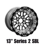 Belak 13x9 / 5in BS / 4x100 BP / High Pad / Series 2 Wheel - Single Beadlock