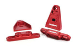 PERRIN 15+ Subaru WRX/STI High-Lift Hood Brackets - Red