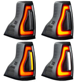 Oracle 10-23 Lexus GX460 and Toyota Prado Flush Lensless LED Tail Lights - Black Series