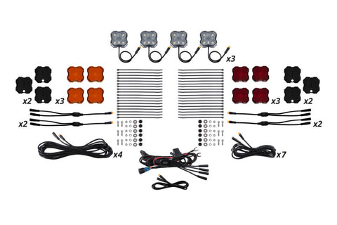 Diode Dynamics Single-Color Rock Light Installer Magnet Mount Kit (12-pack)