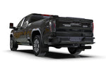 Rally Armor 20-24 GMC Sierra 2500/3500 HD Denali Black Mud Flap w/White Logo