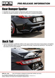 HKS BODY KIT TYPE-S FL5 F-Spoiler