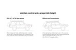 Eibach 21-24 Ford Bronco Front HD Pro Lift Kit Springs (Set of 2)