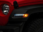 Raxiom 18-23 Jeep Wrangler JL Sport Axial Series SEQL LED Parking/Turn Signal Lights- Smoked