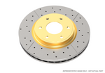 DBA 02-09 Subaru WRX STi/2017 BRZ w/Perf Pkg. 10 Hole Front Drilled & Slotted Street Series Rotor