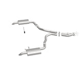 MagnaFlow 75-79 Chevy Corvette V8 5.7L Dual Split Rear Exit Stainless Cat-Back Perf Exhaust