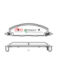 DBA 2019+ RAM 2500/3500 (DJ) 6.7L 4WD SP Performance Rear Brake Pads