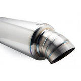BLOX Racing 3 inch Universal Street Muffler - Turndown Tip