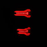 AlphaRex 21-23 Ford F-150 LUXX LED Taillights - Alpha-Black w/ BLIS