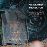 3D MAXpider 05-11 Toyota Tacoma Double Cab Kagu Black Full Set