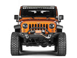 Raxiom 07-18 Jeep Wrangler JK 50-Inch LED Light Bar Windshield Mount w/ Auxiliary Bracket