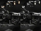 Raxiom15-23 Ford Mustang Axial Series Stage 2 Interior LED Lighting Kit- Cool White