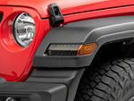 Raxiom 18-23 Jeep Wrangler JL Sport Axial Series SEQL LED Parking/Turn Signal Lights- Smoked