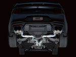 AWE 2024 Ford Mustang GT Fastback S650 RWD SwitchPath Catback Exhaust w/ Quad Diamond Black Tips