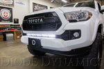 Diode Dynamics 16-21 Toyota Tacoma SS30 Stealth Lightbar Kit - Amber Combo