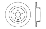 StopTech Infiniti G37 / Nissan 370Z SportStop Slotted & Drilled Rear Right Rotor