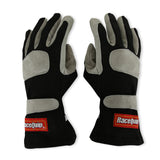 RaceQuip Black 1-Layer SFI-1 Glove - Medium