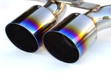 Invidia 03-04 Mini Cooper S 60mm (80mm tip) Titanium Tip Cat-back Exhaust *OVERSIZE SHIPPING*