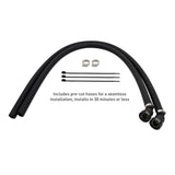 Mishimoto 2025+ RAM 1500 3.0L Hurricane Baffled Oil Catch Can Kit - Black
