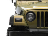 Raxiom 97-06 Jeep Wrangler TJ Axial Series LED Sequential Cornering Lights- Smoked